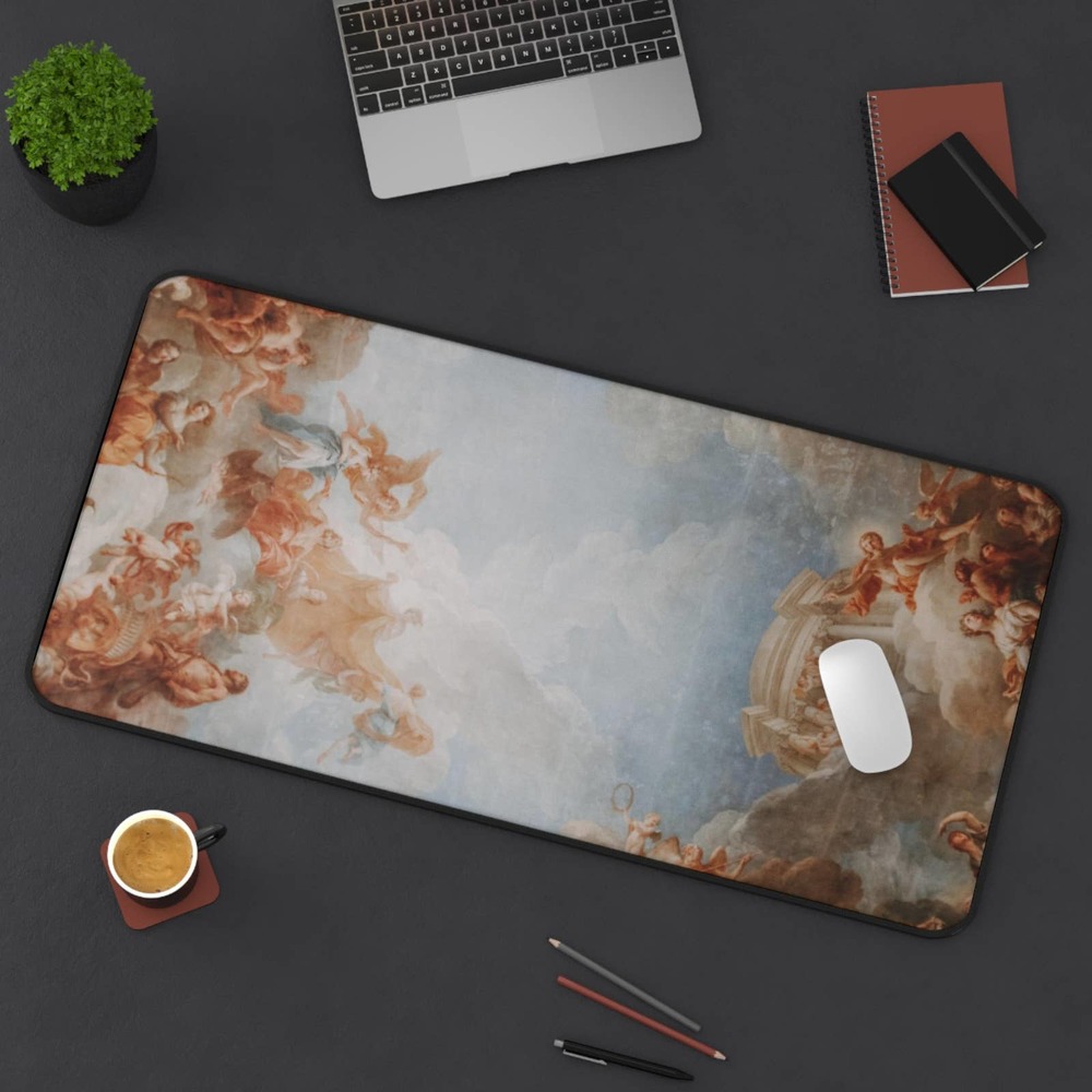 Sistine Chapel Da Vinci Renaissance Keyboard Desk Mat XL Mousepad